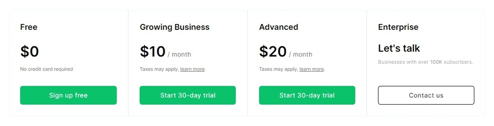 MailerLite Pricing, Features, Tips & Its Unique Aspects 2024 MailerLite Pricing Plans Including Free
